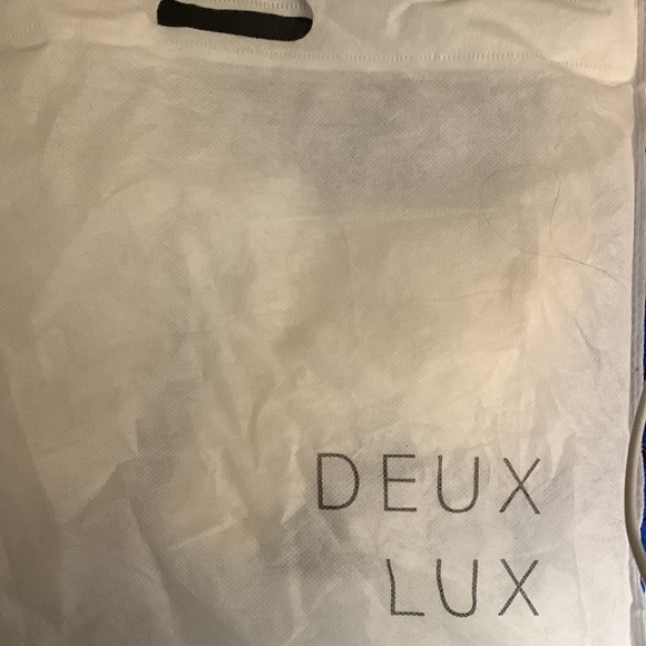 Pretty canvas bag or backpack with dust bag - Picture 6 of 6